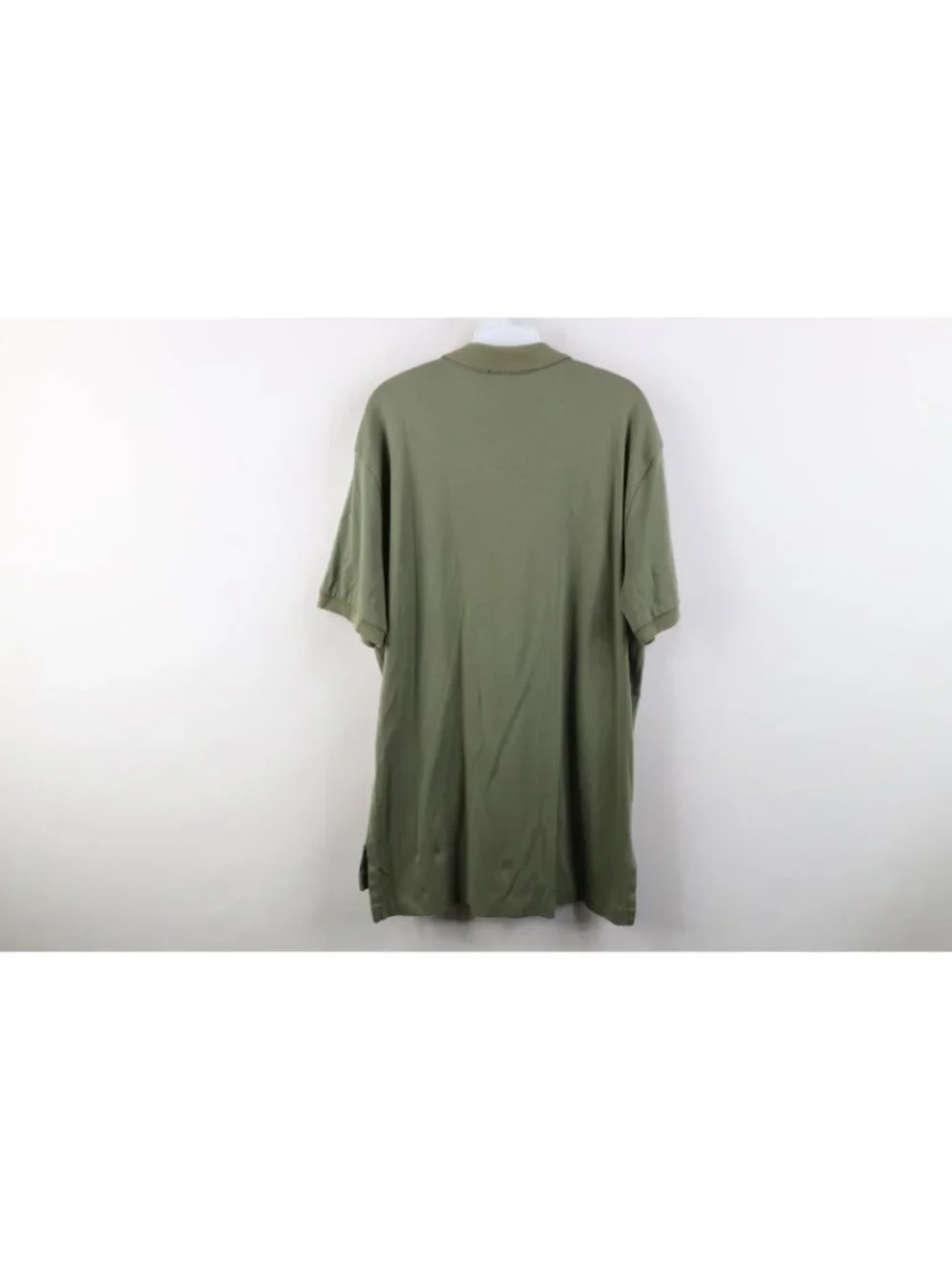 Vtg 90s Ralph Lauren Mens Large Faded Soft Cotton Touch Golf Polo Shirt Green